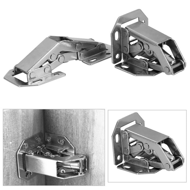 Hinges Door-2Pcs/set Easy Installation Type Cabinet Cupboard Wardrobe Door Furniture Corner Folded Hinge Hinges Door-2Pcs/set Easy Installation Type Cabinet Cupboard Wardrobe Door Furniture Corner Folded Hinge